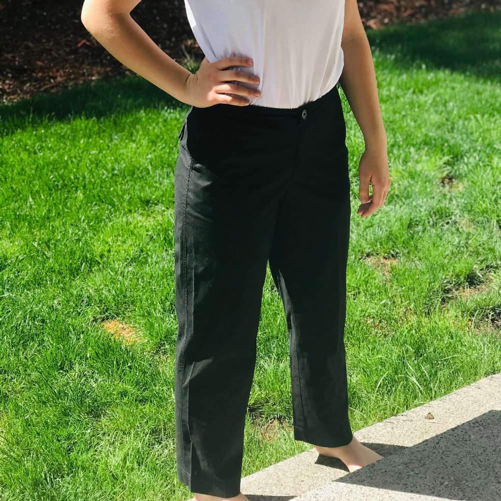 GAP Stretch Black Work Career Pants
